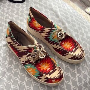 Colorful Patterned Women's Shoes